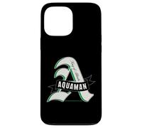 Logo Aquaman King of Atlantis Bannière Graphique Aquaman Coque pour iPhone 13 Pro Max