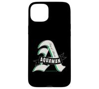Logo Aquaman King of Atlantis Bannière Graphique Aquaman Coque pour iPhone 15 Plus