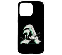 Logo Aquaman King of Atlantis Bannière Graphique Aquaman Coque pour iPhone 15 Pro Max