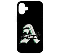 Logo Aquaman King of Atlantis Bannière Graphique Aquaman Coque pour iPhone 16 Plus