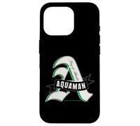 Logo Aquaman King of Atlantis Bannière Graphique Aquaman Coque pour iPhone 16 Pro