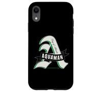 Logo Aquaman King of Atlantis Bannière Graphique Aquaman Coque pour iPhone XR