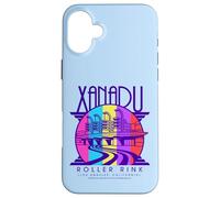 Logo Arc-en-Ciel de la patinoire Olivia Newton-John Xanadu Coque pour iPhone 16 Plus