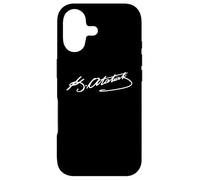Logo Atatürk, Logo Mustafa Kemal Atatürk Signature imza, Türkiye Coque pour iPhone 17