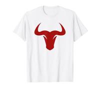 Logo Athletic Bull Graphique T-Shirt Graphique avec Valeur, Homme, Blanc, L