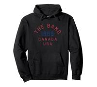 Logo athlétique du Canada et des États-Unis de 1969 The Band Sweat à Capuche