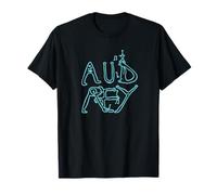 Logo Audrey Hobert Bleu T-Shirt