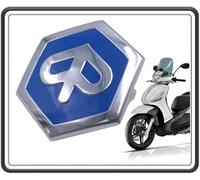 Logo avec emblème avant pour Piaggio scooter, différents modèles d'origine. (L'article est applicable avec tous les modèles figurant dans la description en bas).