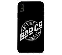 Logo Bad Company Can't Get Enough Circle Coque pour iPhone XS Max