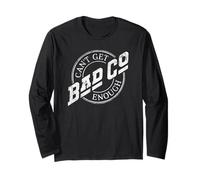 Logo Bad Company Can't Get Enough Circle Manche Longue