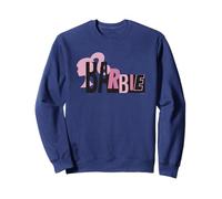 Logo Barbie Mixte Noir et Rose Sweatshirt