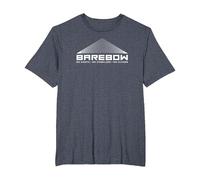 Logo Barebow Archery : Pas de visée, Pas de stabilisateur, Pas de clicker T-Shirt, Homme Grandes Tailles, Bleu Chiné, 2X Tall