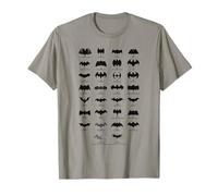 Logo Batman Evolution Through The Years 1966 2023 T-Shirt
