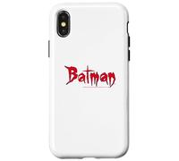 Logo Batman Night Hero Emblème DC Comics Icône Dark Knight Coque pour iPhone X/XS