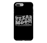 Logo Blanc de Sun Records x David Allan Coe Texas Moon Coque pour iPhone 7 Plus/8 Plus
