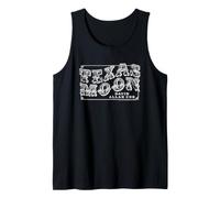 Logo Blanc de Sun Records x David Allan Coe Texas Moon Débardeur
