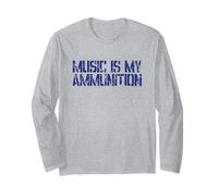 Logo Bleu Playing for Change Music is My Ammunition Manche Longue
