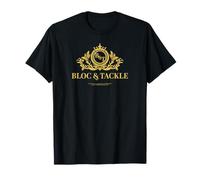 Logo Bloc & Tackle Or T-Shirt