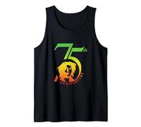 Logo Bob Marley Rasta 75e anniversaire Débardeur