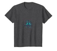 Logo Breathing Easy Specialist Respiratory Care T-Shirt, Enfant, Chiné Foncé, 3 Ans
