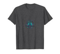 Logo Breathing Easy Specialist Respiratory Care T-Shirt, Homme, Chiné Foncé, 3XL
