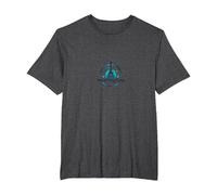 Logo Breathing Easy Specialist Respiratory Care T-Shirt, Homme Grandes Tailles, Chiné Foncé, 4X Tall