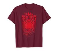 Logo brisé du Premier Ordre de Star Wars Les Derniers Jedi T-Shirt, Homme, Marron, 3XL