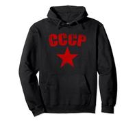 Logo CCCP rouge vintage Union soviétique Sweat à Capuche