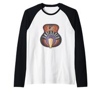 Logo classique débranché MTV Manche Raglan