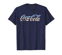 Logo Coca Cola Beach T-Shirt, Homme, Bleu Marine, 6XL