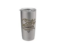 Logo Cody Johnson Rope Gobelet isotherme en acier inoxydable double paroi