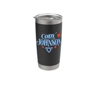 Logo Cody Johnson Star Gobelet isotherme en acier inoxydable double paroi