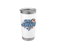 Logo Cody Johnson Star Gobelet isotherme en acier inoxydable double paroi