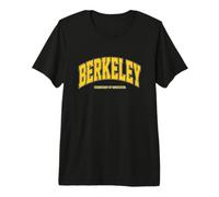 Logo Collegiate PAFI460 de l'Université de Californie à Berkeley T-Shirt Haut de Gamme