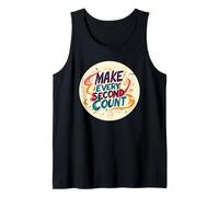 Logo coloré Make Every Second Count Speech Débardeur