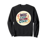 Logo coloré Make Every Second Count Speech Sweatshirt