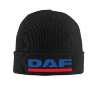 Logo DAF Casquette Chaude tricotée Bonnet en Maille d’Hiver Skullies Beanies Hip Hop Casquettes pour Unisex