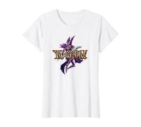 Logo Dark Magician PAPL607 T-Shirt, Femme, Blanc, L