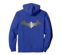 Logo DC Batman Moderne Sweat à Capuche, Unisexe pour Adultes, Bleu Royal, XL