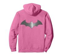 Logo DC Batman Moderne Sweat à Capuche, Unisexe pour Adultes, Rose Vif, XXL