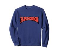 Logo de Bande dessinée Flash Gordon Classique en Texte Rouge Sweatshirt
