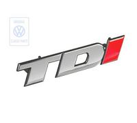Logo de calandre TDI chrome et rouge pour Volkswagen LT 2 (1996-2006)