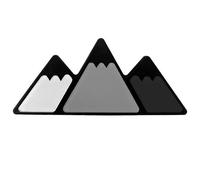 Logo De Calandre Tricolore Pour Voiture Et Camion, Étiquette Décorative Pour 4runner, Gris