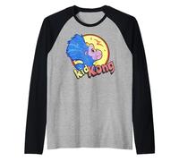Logo de King Kong Skull Island pour Enfant, Jolie équipe de Film MonsterVerse Manche Raglan