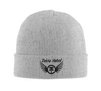 Logo de l’hôtel Tokio Musique Groupe Bonnets Chapeaux Unisex Hip Hop Adulte Kpop Kpop Bonnets Enveloppe Tête Automne Hiver