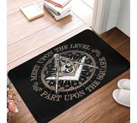 Logo De La Franc-Maçonnerie, Foi, Espoir Et Charité Maçonniques Paillasson D'Entree Facile À Nettoyer Paillasson De Bienvenue Résister À La Saleté Tapis De Bain pour Terrasse Salon Bain 40X60 Cm