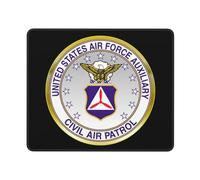 Logo De La Patrouille Civile Tapis De Souris Gaming Durable Tapis De Souris Antidérapant Mouse Pad pour Maison Bureau Travail 25X30Cm