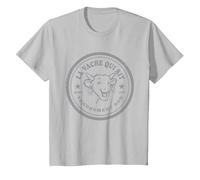 Logo de la Vache Qui rit T-Shirt, Enfant, Argent, 2 Ans