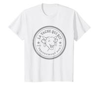 Logo de la Vache Qui rit T-Shirt, Enfant, Blanc, 2 Ans