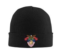 Logo De L'Académie Militaire De West Point (Noir) Femme Homme Skull Cap Confortable Watch Cap Coupe-Vent Bonnets Hiver pour Le Quotidien Ski Toutes Les Saisons